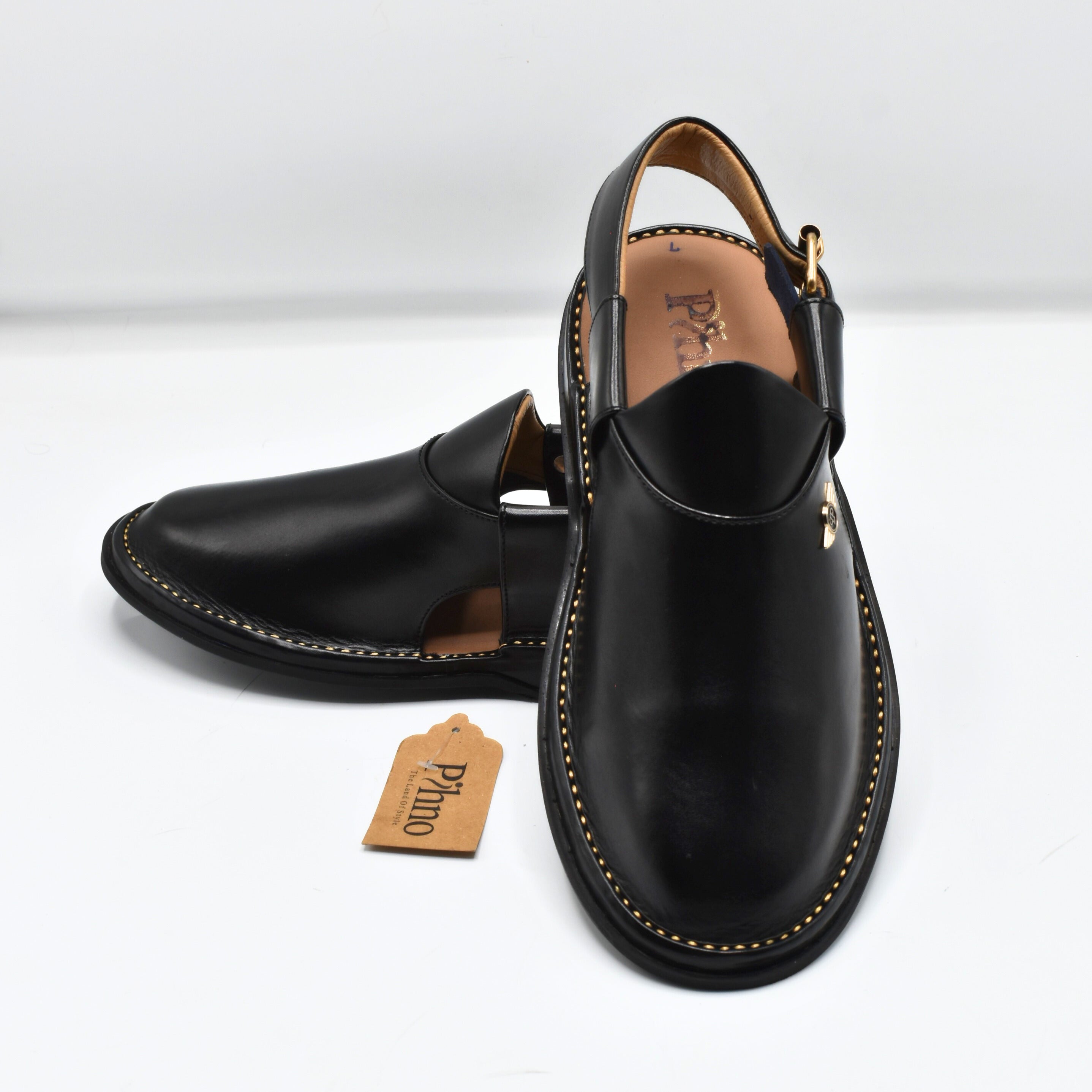 Pihno Dark Brown Dolphin Sandal