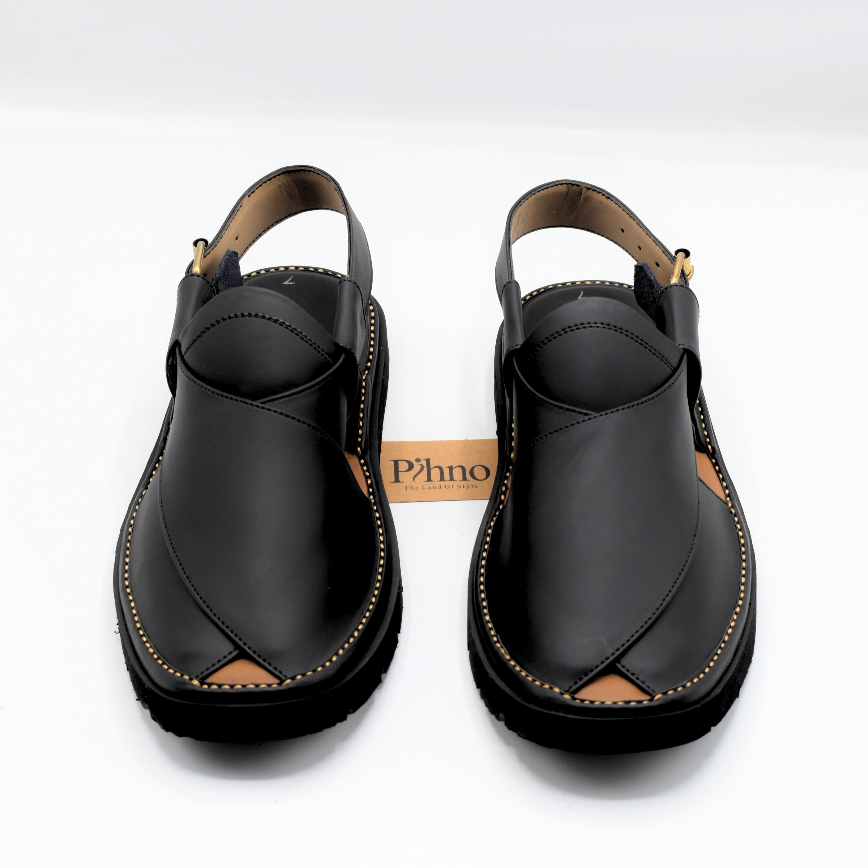 Pihno Gogo kaptan Sandal (Black)