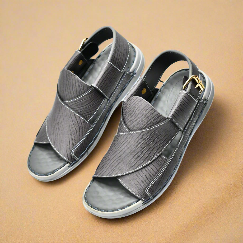 Pihno Gray Medicated Sandal