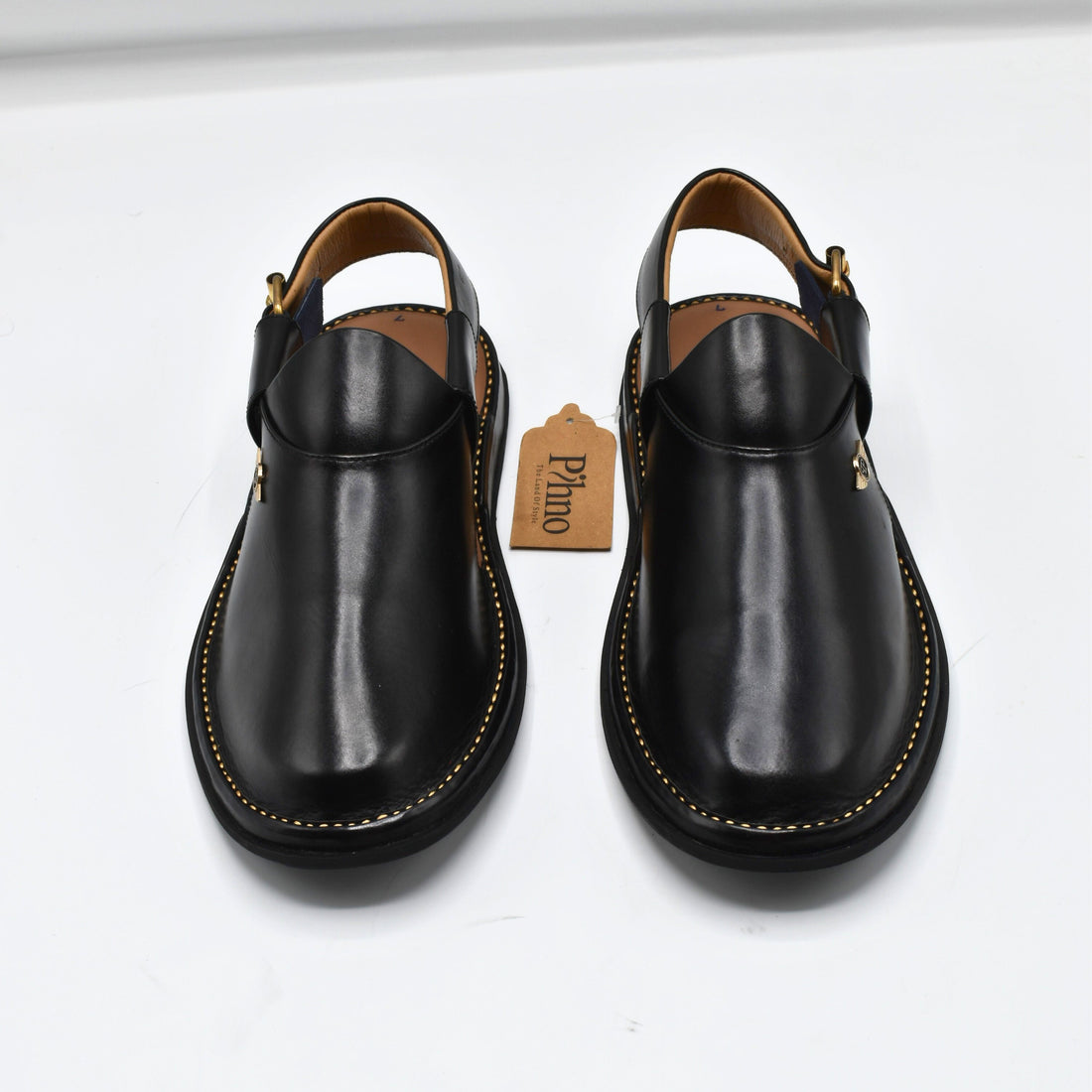Pihno Black Dolphin Sandal