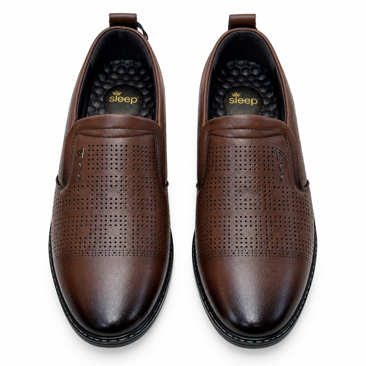 Classic Perforated Loafers For Men ( Imported )