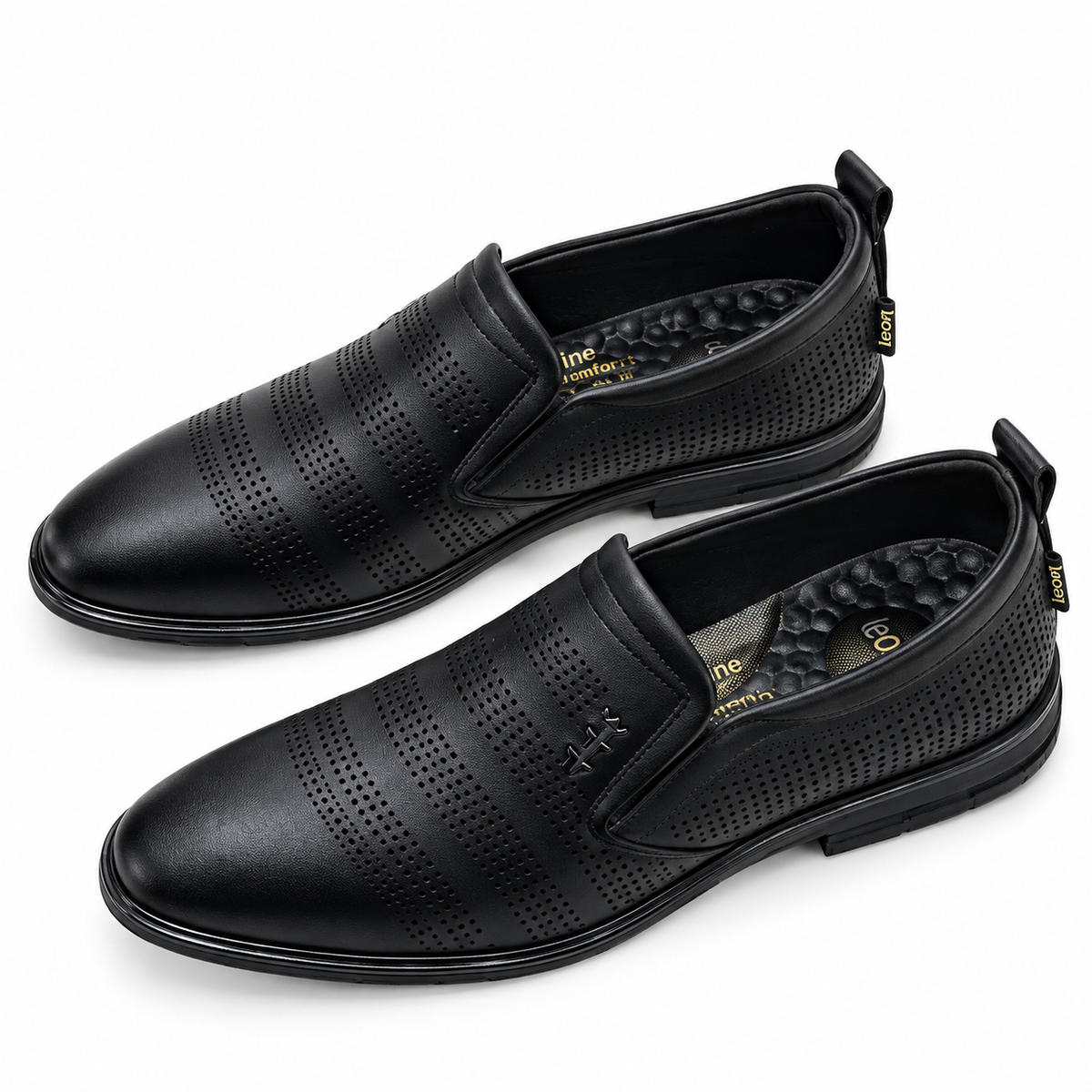 Classic Perforated Loafers For Men ( Imported )