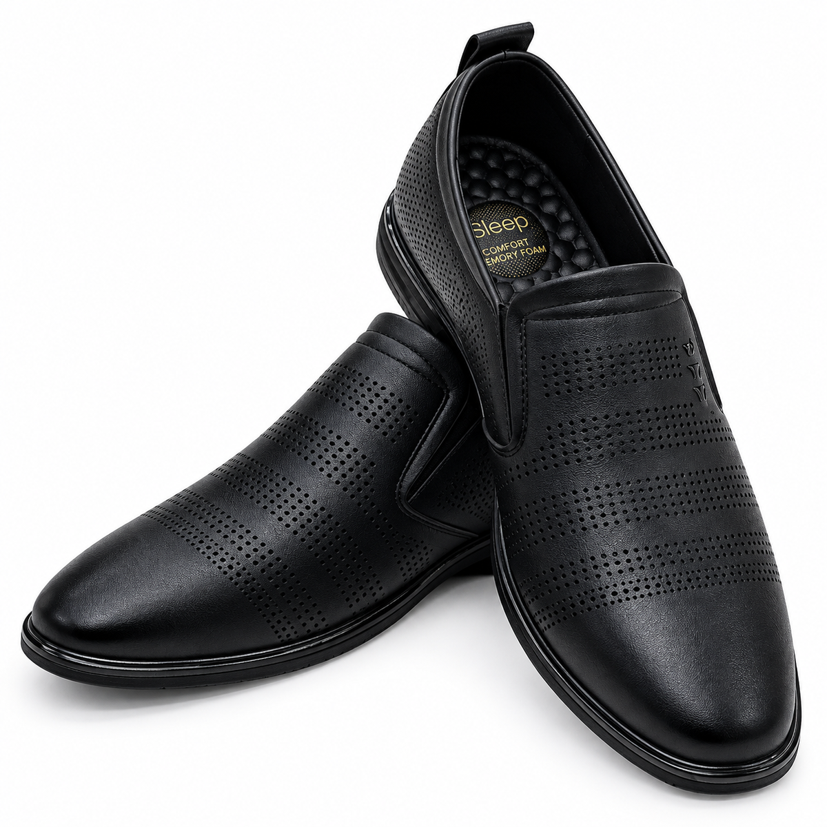 Classic Perforated Loafers For Men ( Imported )