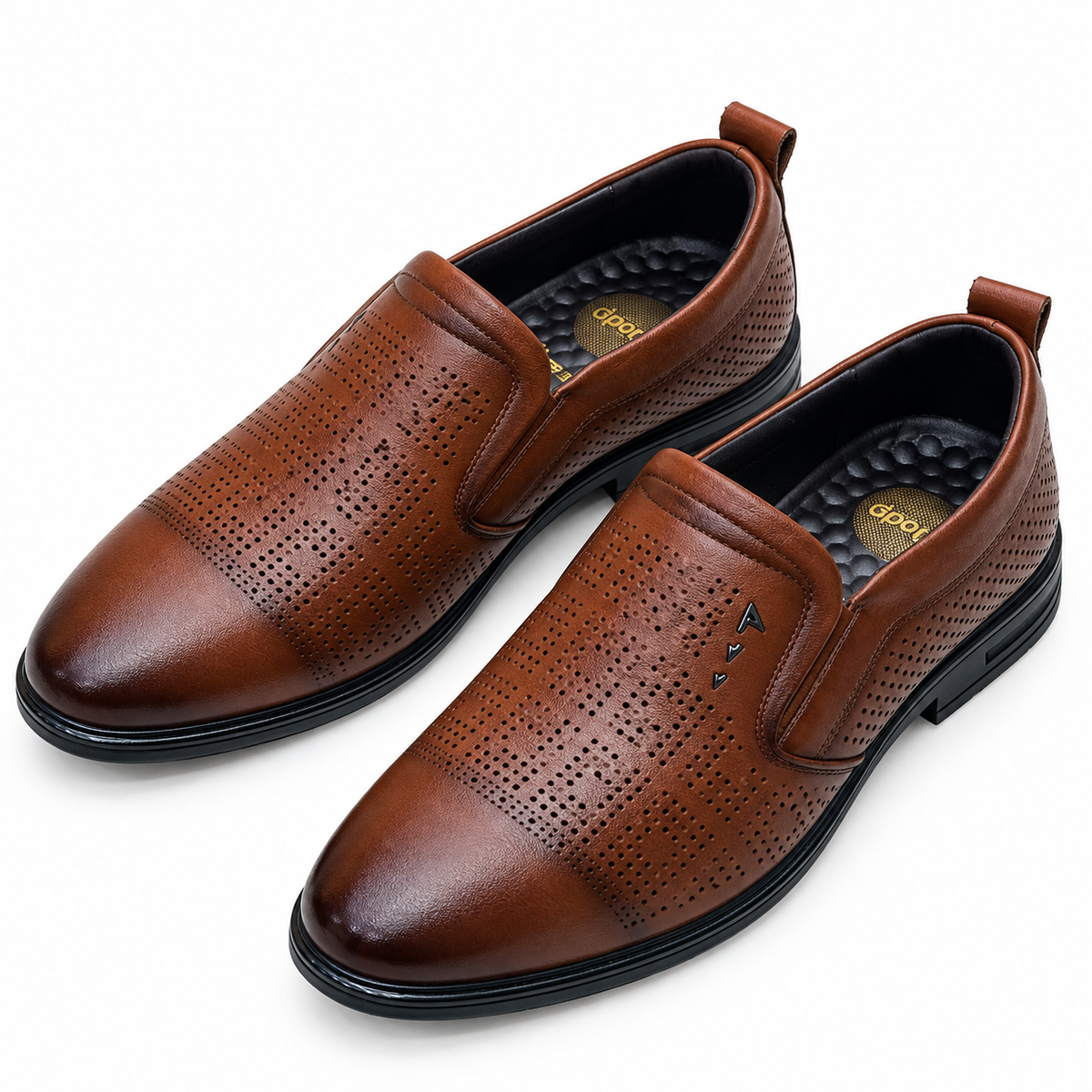 Classic Perforated Loafers For Men ( Imported )