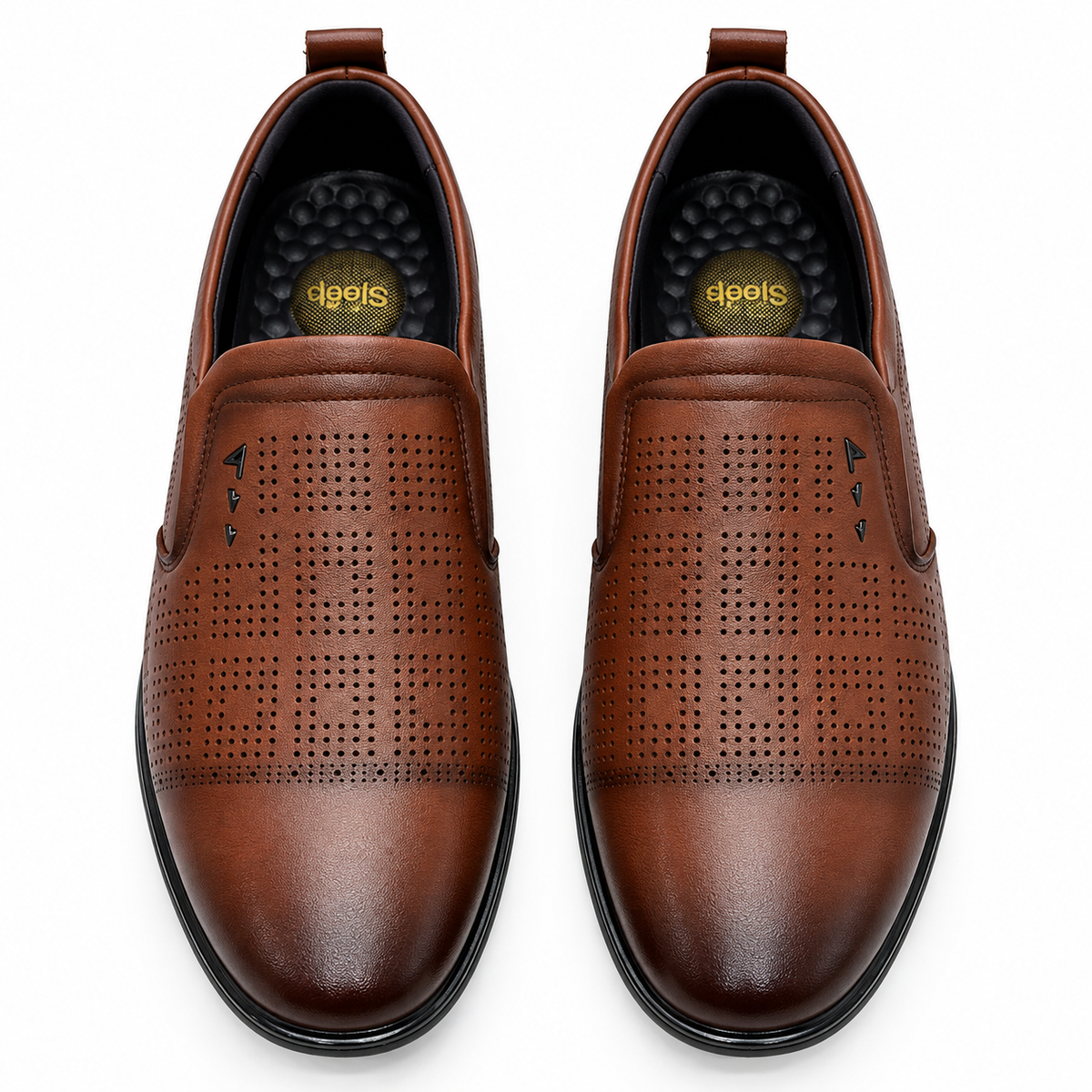 Classic Perforated Loafers For Men ( Imported )