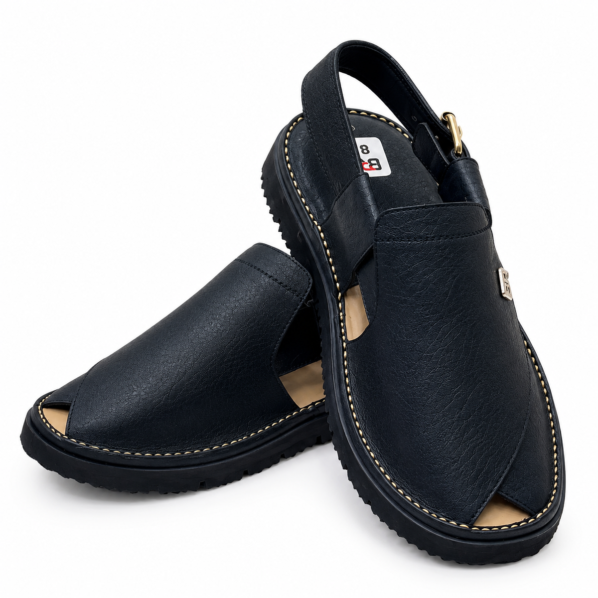 Pihno Fancy Gogo  Sandal (Black)