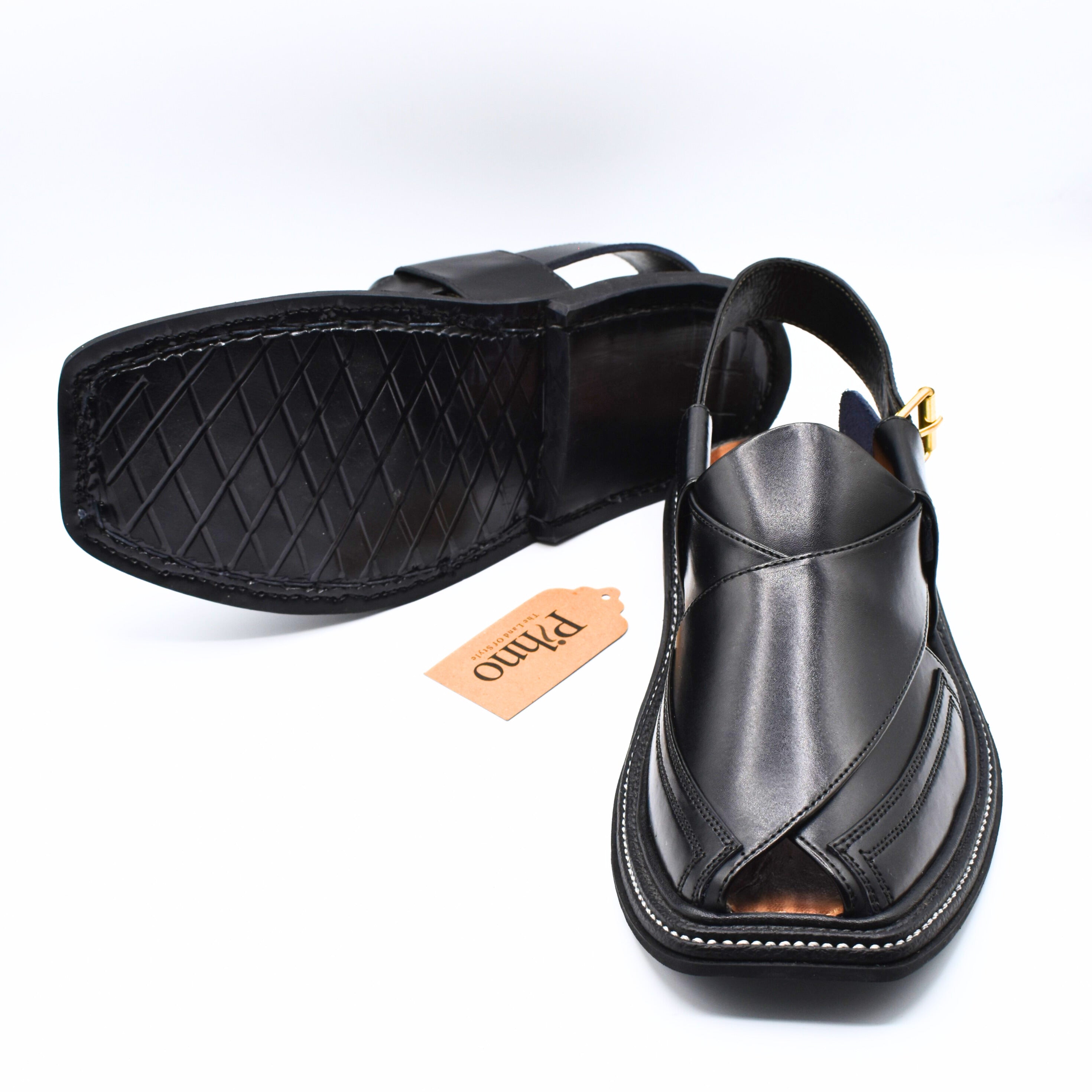 Pihno Takidar Sandal ( Black )