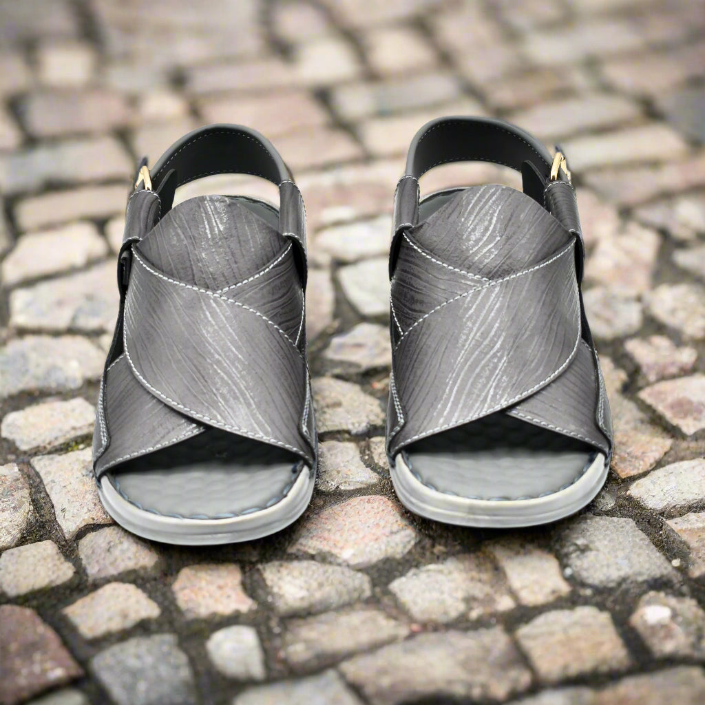 Pihno Gray Medicated Sandal